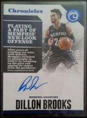 Dillon Brooks [Blue] #CA-DBK Basketball Cards 2017 Panini Chronicles Autographs Prices