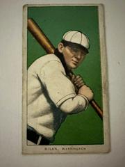 Clyde Milan Baseball Cards 1909 T206 Polar Bear Prices