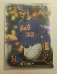 Matt Harvey Baseball Cards 2016 Bowman Chrome National Refractors Prices