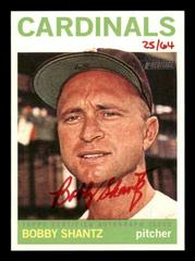 Bobby Shantz [Red Ink] Baseball Cards 2013 Topps Heritage Real One Autographs Prices