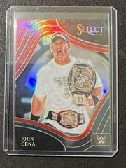 John Cena [Red & Blue Prizm] Wrestling Cards 2022 Panini Select WWE Prices