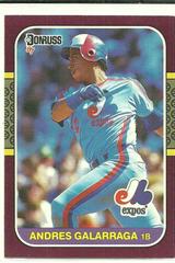 Andres Galarraga #90 Baseball Cards 1987 Donruss Opening Day Prices