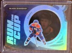 Connor McDavid Hockey Cards 2022 Upper Deck Black Diamond Run for the Cup Prices