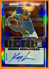 Kyle Lewis [Holo] Baseball Cards 2021 Panini Donruss Optic Retro Signature Series Prices