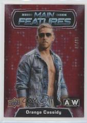Orange Cassidy [Red] #MF-10 Wrestling Cards 2022 Upper Deck AEW Main Features Prices