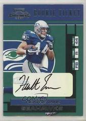 Heath Evans [Autograph] Football Cards 2001 Playoff Contenders Prices