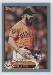 Brian Wilson [Blue] Baseball Cards 2012 Topps Opening Day Prices