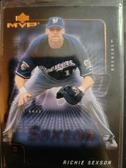 Richie Sexson Baseball Cards 2002 Upper Deck MVP Prices
