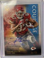 Travis Kelce [Autograph Courage] #157 Football Cards 2015 Topps Valor Prices