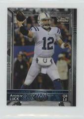 Andrew Luck Football Cards 2015 Topps Chrome Mini Prices