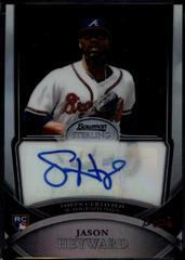 Jason Heyward [Black Refractor Autograph] Baseball Cards 2010 Bowman Sterling Prices