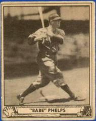 Babe Phelps #66 Baseball Cards 1940 Play Ball Prices