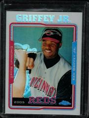Ken Griffey Jr. [Refractor] #309 Baseball Cards 2005 Topps Chrome Prices