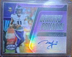 Kellen Mond [Purple] Football Cards 2022 Panini Certified Potential Signatures Prices