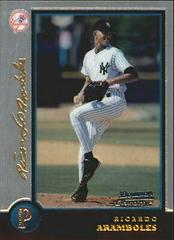 Ricardo Aramboles Baseball Cards 1998 Bowman Chrome Golden Anniversary Prices