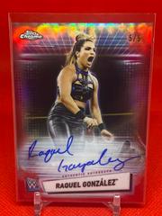 Raquel Gonzalez [Red Refractor] #A-RG Wrestling Cards 2021 Topps Chrome WWE Autographs Prices