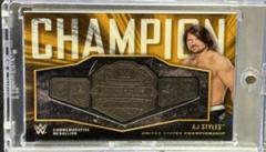 AJ Styles [Gold] #2 Wrestling Cards 2018 Topps WWE Prices