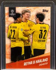 Erling Haaland [Red] #1 Soccer Cards 2021 Topps UEFA Champions League Prices