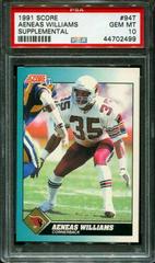 Aeneas Williams #94T Football Cards 1991 Score Supplemental Prices