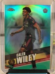 Caleb Wiley [Aqua] #3 Soccer Cards 2022 Topps Chrome MLS Prices