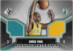 Chris Paul Basketball Cards 2000 Spx Winning Materials Prices