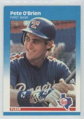 Pete O'Brien #132 Baseball Cards 1987 Fleer Prices