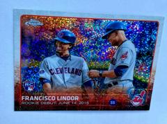Francisco Lindor Baseball Cards 2015 Topps Chrome Update Prices