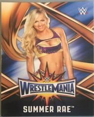 Summer Rae Wrestling Cards 2017 Topps WWE Road To Wrestlemania 33 Roster Prices