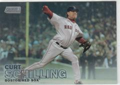 Curt Schilling [Rainbow Foil] #112 Baseball Cards 2016 Stadium Club Prices