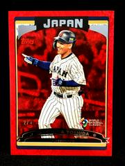 Masataka Yoshida [Red Hot] Baseball Cards 2023 Topps World Classic 2006 Prices