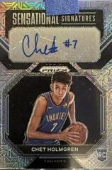 Chet Holmgren [Mojo] #SS-CH Basketball Cards 2022 Panini Prizm Sensational Signatures Prices