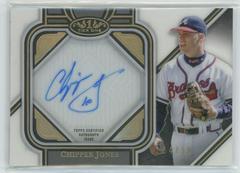 Chipper Jones Baseball Cards 2023 Topps Tier One Clear One Autographs Prices