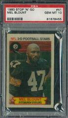 Mel Blount #41 Football Cards 1980 Stop N Go Prices