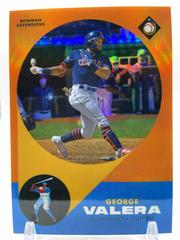 George Valera [Orange] #BA-8 Baseball Cards 2022 Bowman Chrome Ascensions Prices