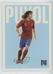 Carles Puyol Soccer Cards 2017 Panini Nobility Prices
