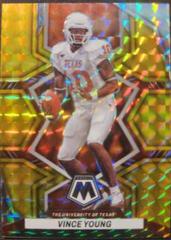 Vince Young [Gold] #100 Football Cards 2023 Panini Mosaic Draft Picks Prices