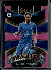 Raheem Sterling [Pink] #25 Soccer Cards 2022 Panini Select Premier League Equalizers Prices
