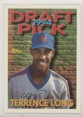 Terrence Long Baseball Cards 1994 Topps Traded Prices