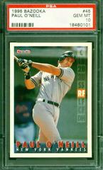 Paul O'Neill #45 Baseball Cards 1995 Bazooka Prices