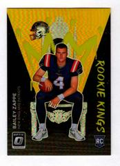 Bailey Zappe [Gold] #RK-19 Football Cards 2022 Panini Donruss Optic Rookie Kings Prices
