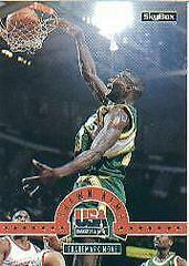 Shawn Kemp #17 Basketball Cards 1994 Skybox USA Basketball Prices