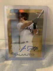 J.T. Realmuto [Gold Refractor] #FA-JR Baseball Cards 2016 Topps Finest Autographs Prices
