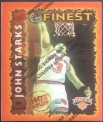 John Starks #HS10 Basketball Cards 1995 Finest Hot Stuff Prices