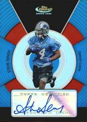 Steve Savoy [Autograph Blue Refractor] Football Cards 2005 Topps Finest Prices