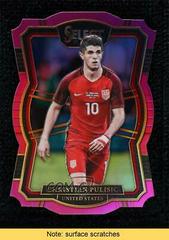 Christian Pulisic [Pink Die Cut] Soccer Cards 2017 Panini Select Prices