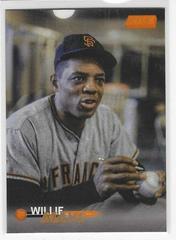 Willie Mays [Orange] #10 Baseball Cards 2023 Stadium Club Prices