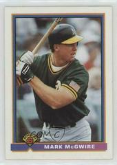 Mark McGwire #234 Baseball Cards 1991 Bowman Prices