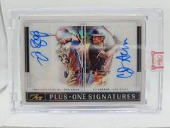 CJ Abrams, Fernando Tatis Jr. [Gold] #POA-FC Baseball Cards 2022 Panini Three and Two Plus One Autographs Prices