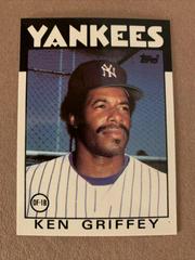 Ken Griffey Baseball Cards 1986 Topps Tiffany Prices