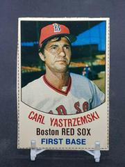 Carl Yastrzemski [Hand Cut] #4 Baseball Cards 1977 Hostess Prices